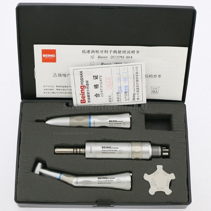 eing® Rose 202PB Kit strumenti rotanti spray interno con LED